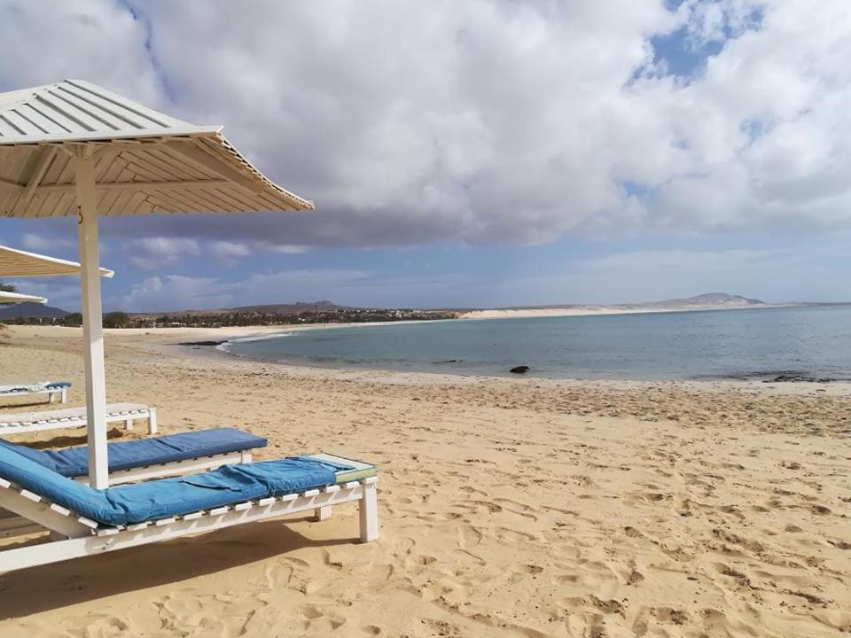 فيلا Sea View House, Praia De Chaves, Boa Vista, Cape Verde, Free Wi-Fi Rabil المظهر الخارجي الصورة