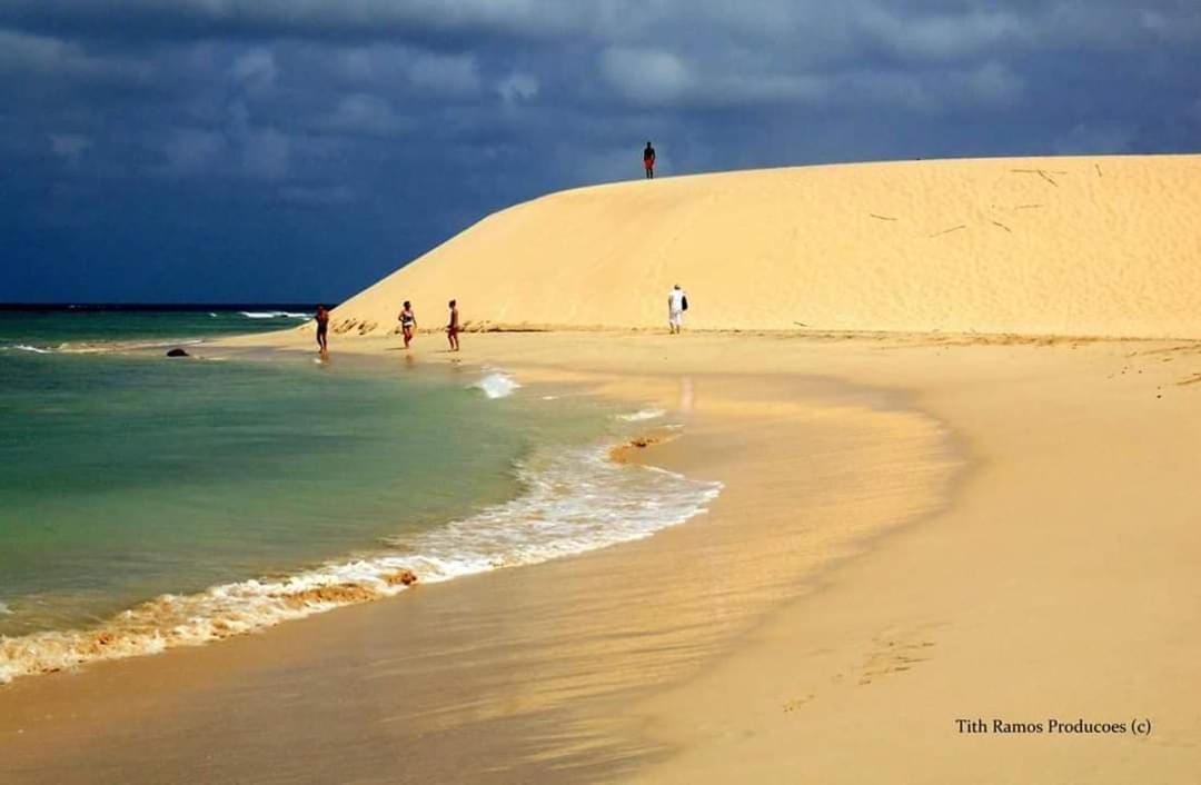 فيلا Sea View House, Praia De Chaves, Boa Vista, Cape Verde, Free Wi-Fi Rabil المظهر الخارجي الصورة